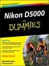 Nikon D5000 For Dummies (eBook)